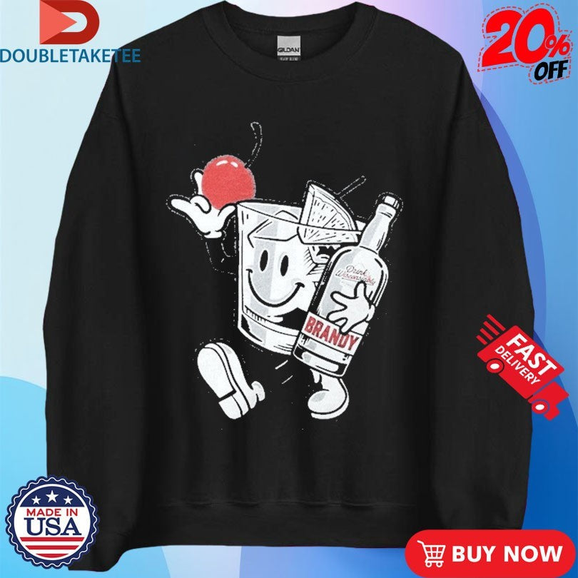 Official Drink Wisconsinbly Happy Old Fashioned Brandy Shirts Unisex , , , Long Sleeve Tee
