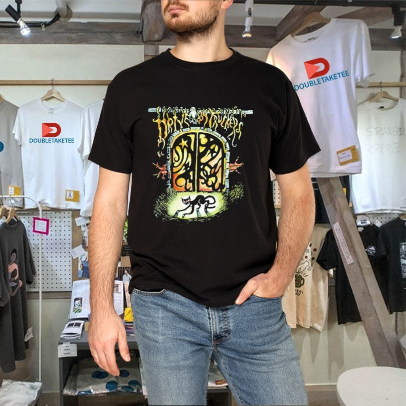 Official Drive-By Truckers Cat Owl Window Shirts Unisex , , , Long Sleeve Tee