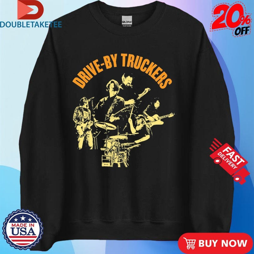Official Drive By Truckers Photo Shirts Unisex , , , Long Sleeve Tee