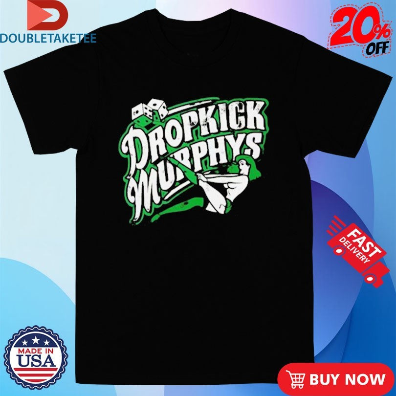 Official Dropkick Murphys Dices Girl Logo Shirts Unisex , , , Long Sleeve Tee