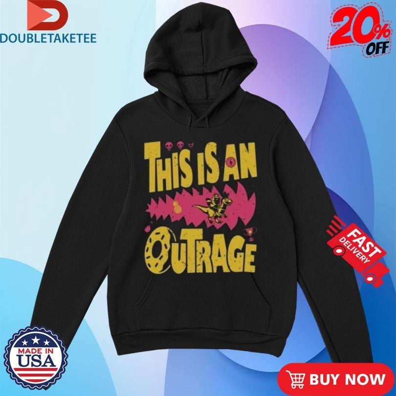 Official Dungeon Crawler Carl This Is An Outrage Donut Shirts Unisex , , , Long Sleeve Tee