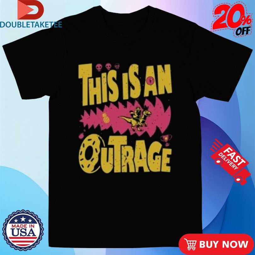 Official Dungeon Crawler Carl This Is An Outrage Donut Shirts Unisex , , , Long Sleeve Tee