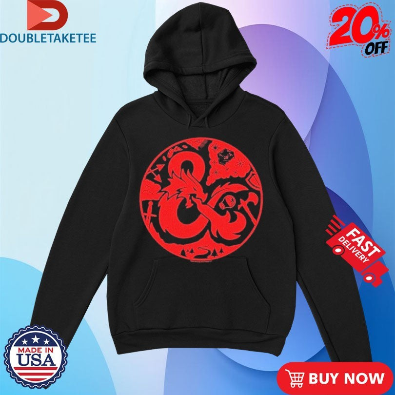 Official Dungeons &amp; Dragons Ampersand Circle Shirts Unisex , , , Long Sleeve Tee