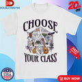 Official Dungeons &amp; Dragons Choose Your Class Shirts Unisex , , , Long Sleeve Tee