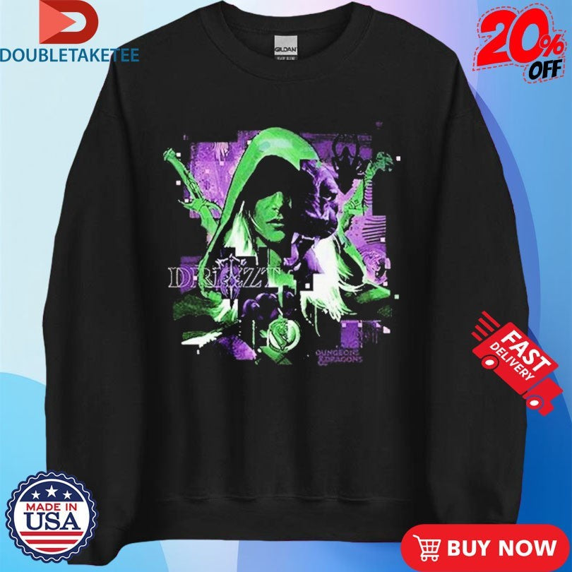 Official Dungeons &amp; Dragons Drizzt Shirts Unisex , , , Long Sleeve Tee