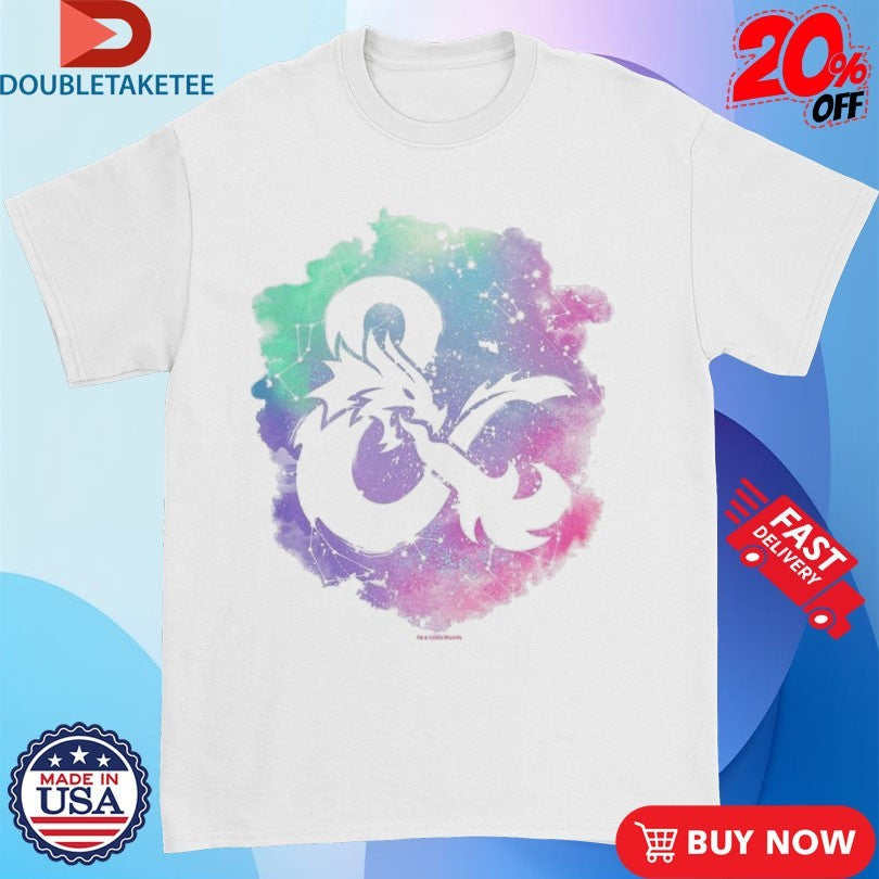 Official Dungeons &amp; Dragons Splash Pastel Logo Shirts Unisex , , , Long Sleeve Tee