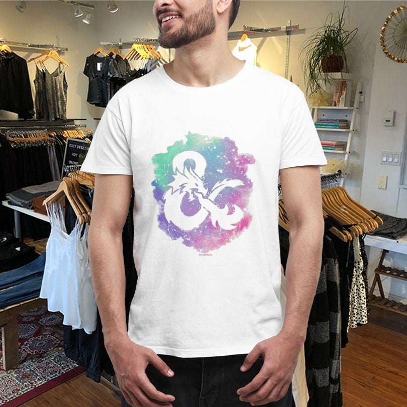 Official Dungeons &amp; Dragons Splash Pastel Logo Shirts Unisex , , , Long Sleeve Tee