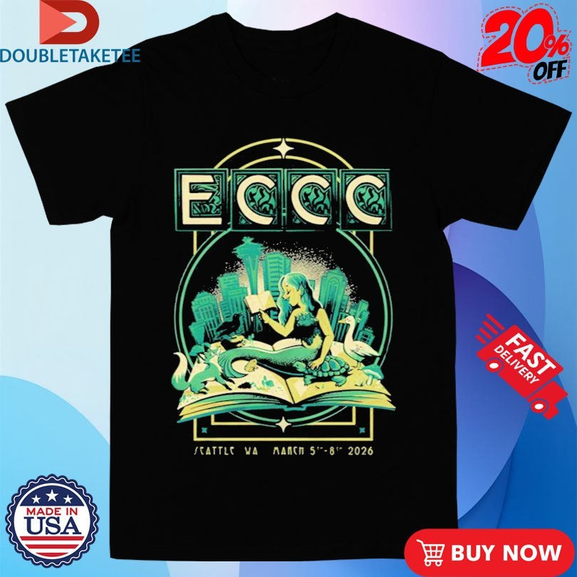 Official ECCC Seattle, WA March 5-8 2026 Book Fox Girl Shirts Unisex , , , Long Sleeve Tee