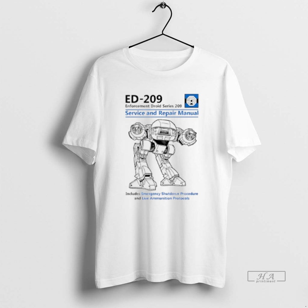 Official Ed 209 Robot Service And Repair Manual