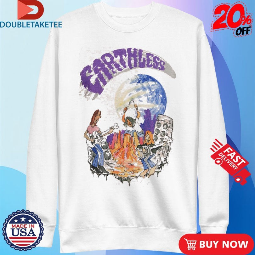 Official Earthless Cavemen Shirts Unisex , , , Long Sleeve Tee