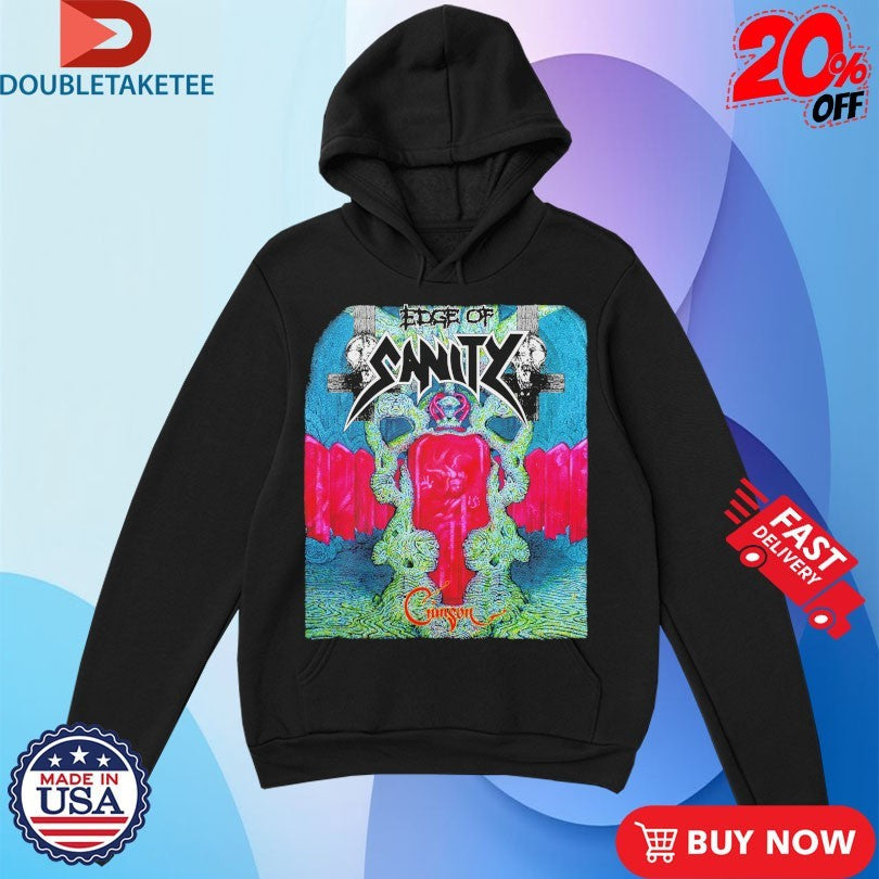 Official Edge Of Sanity Crimson Shirts Unisex , , , Long Sleeve Tee