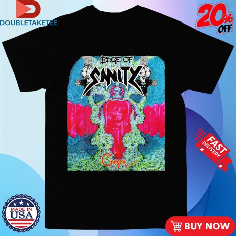 Official Edge Of Sanity Crimson Shirts Unisex , , , Long Sleeve Tee