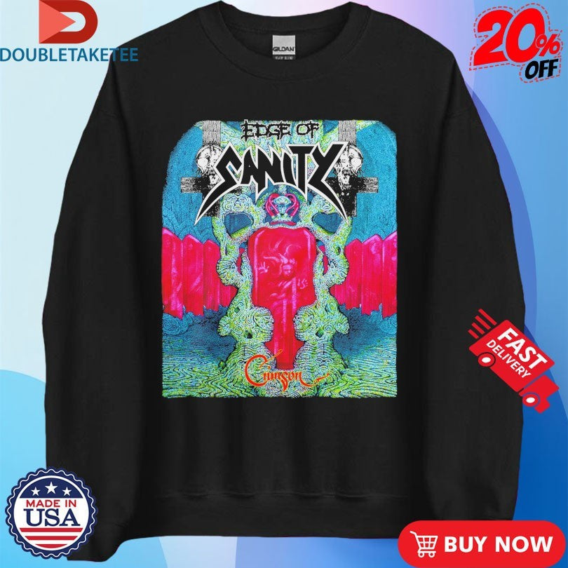 Official Edge Of Sanity Crimson Shirts Unisex , , , Long Sleeve Tee
