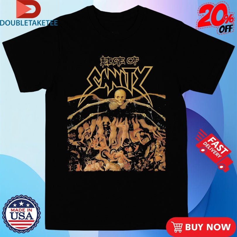 Official Edge Of Sanity Kur-nu-gi-a Skeleton Shirts Unisex , , , Long Sleeve Tee