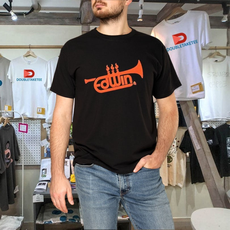 Official Edwin Diaz Trumpet Logo Shirts Unisex , , , Long Sleeve Tee