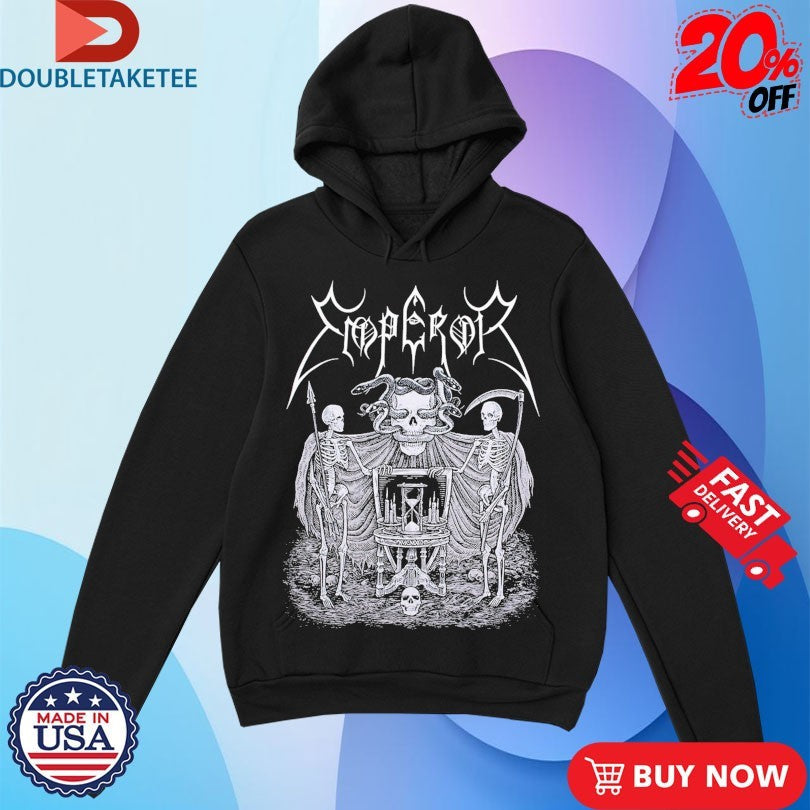 Official Emperor Memento Mori Skeletons Shirts Unisex , , , Long Sleeve Tee