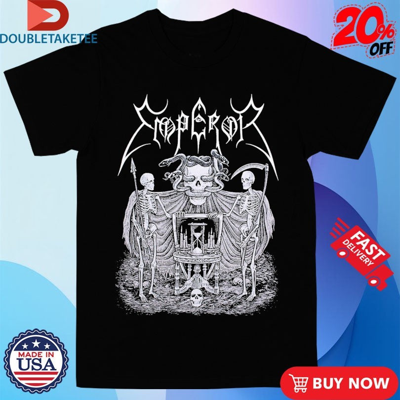 Official Emperor Memento Mori Skeletons Shirts Unisex , , , Long Sleeve Tee