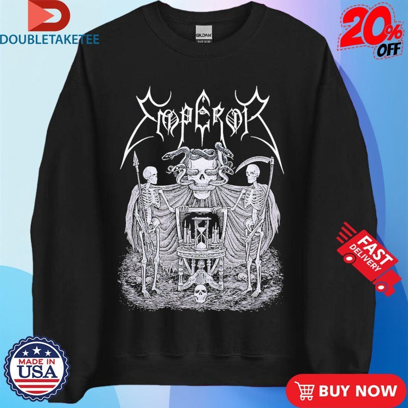 Official Emperor Memento Mori Skeletons Shirts Unisex , , , Long Sleeve Tee