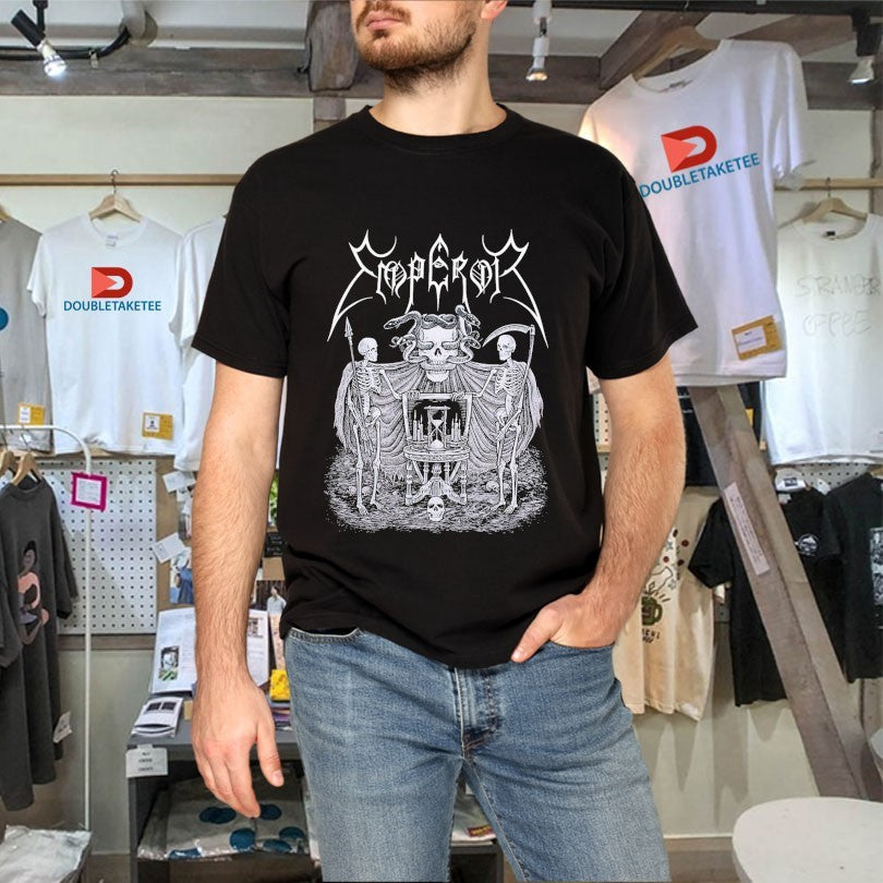 Official Emperor Memento Mori Skeletons Shirts Unisex , , , Long Sleeve Tee