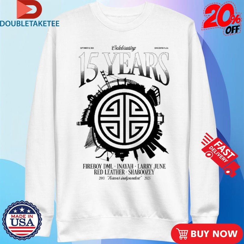 Official Empire Forever Independent 15 Years Shirts Unisex , , , Long Sleeve Tee