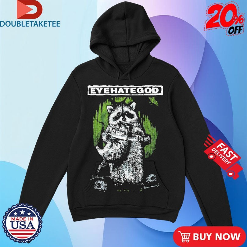 Official Eyehategod Southern Nihilism Raccoon Shirts Unisex , , , Long Sleeve Tee