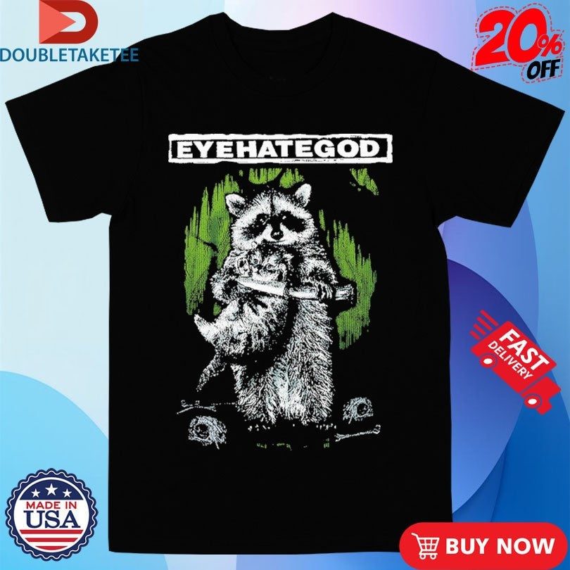 Official Eyehategod Southern Nihilism Raccoon Shirts Unisex , , , Long Sleeve Tee