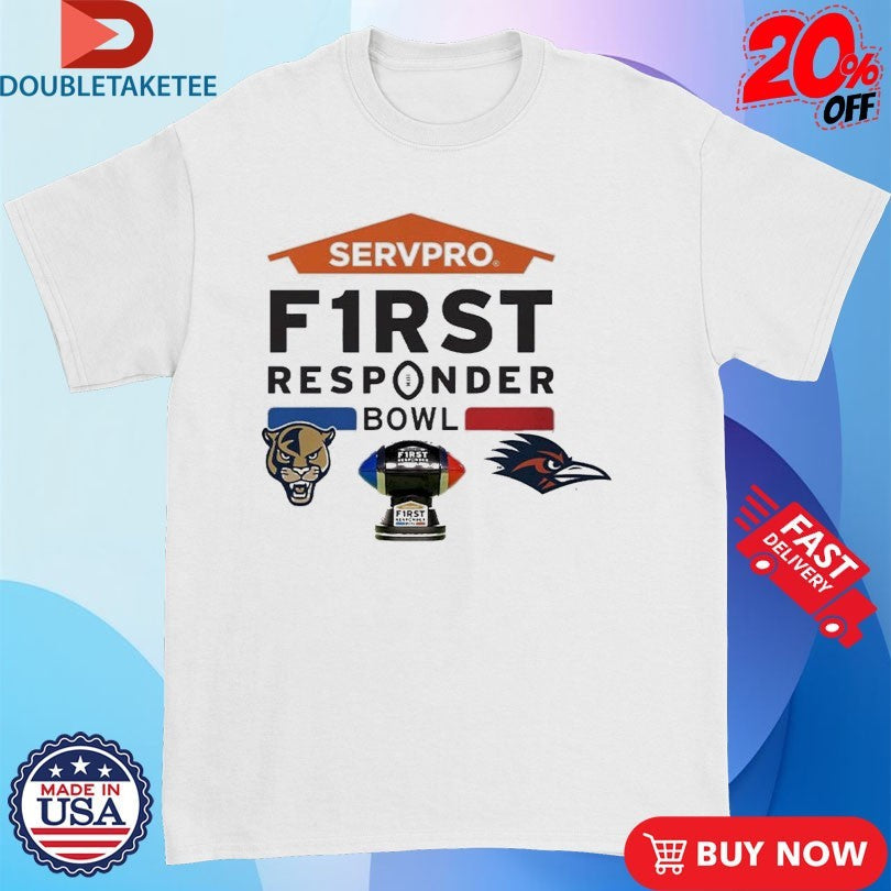 Official FIU Panthers Vs UTSA Roadrunners Servpro First Responder Bowl December Matchup 2025 2026 Shirts
