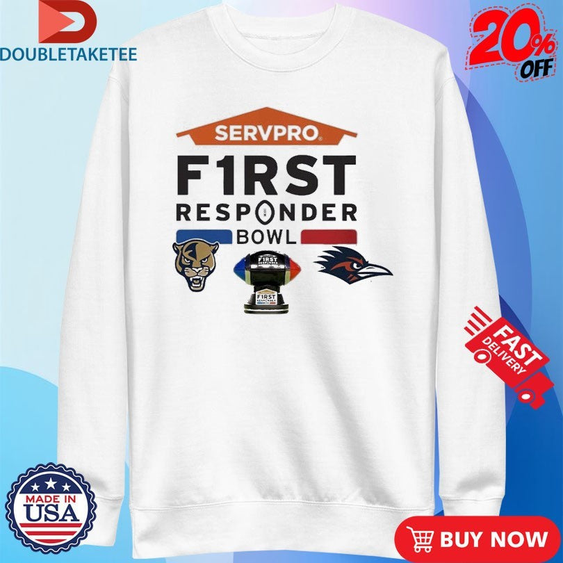 Official FIU Panthers Vs UTSA Roadrunners Servpro First Responder Bowl December Matchup 2025 2026 Shirts