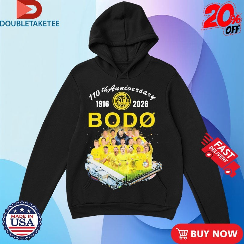 Official FK Bodo Glimt 110th 110th Anniversary 1916 2026 Shirts Unisex , , , Long Sleeve Tee