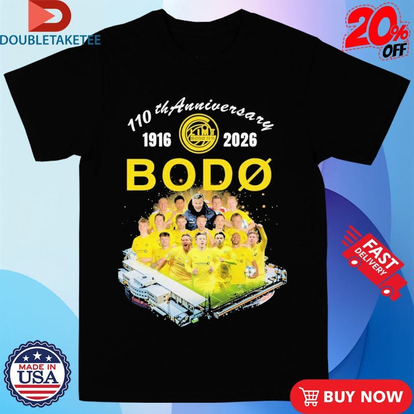 Official FK Bodo Glimt 110th 110th Anniversary 1916 2026 Shirts Unisex , , , Long Sleeve Tee