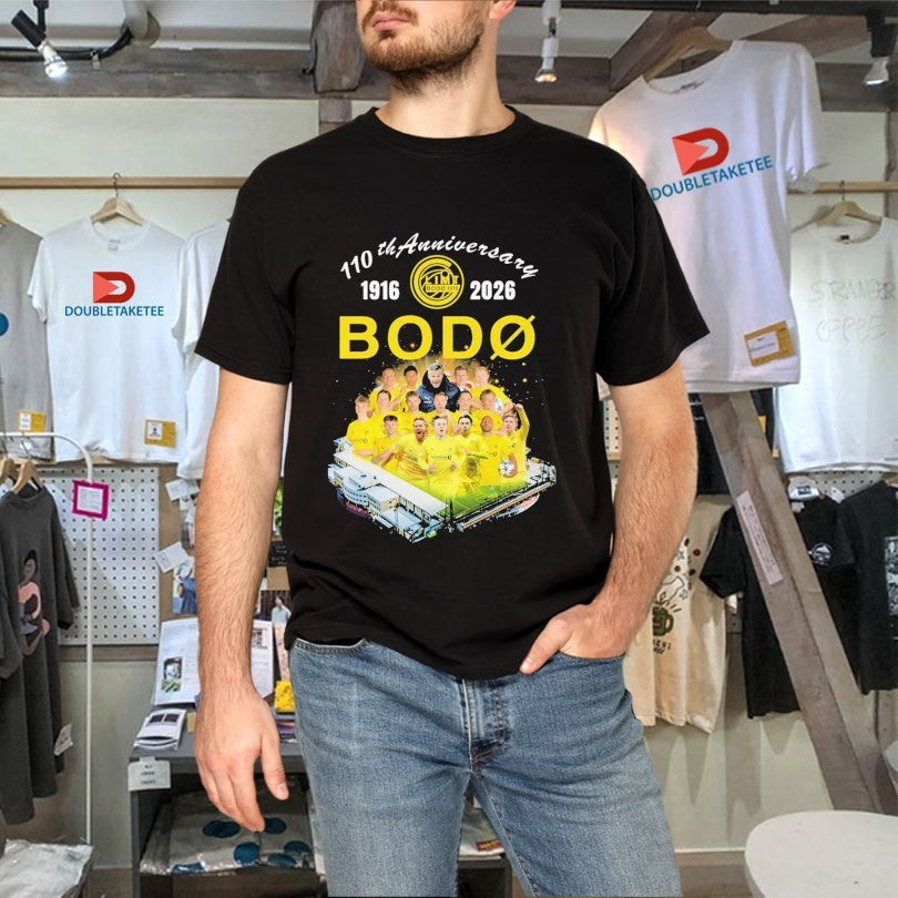 Official FK Bodo Glimt 110th 110th Anniversary 1916 2026 Shirts Unisex , , , Long Sleeve Tee
