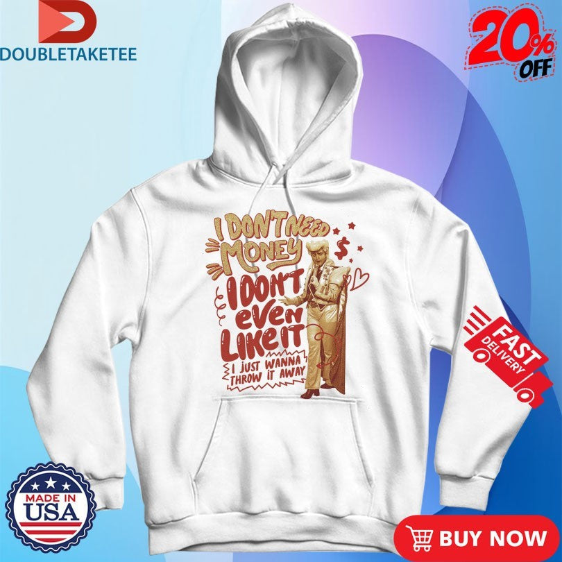 Official Fanoli I Don’t Need Money I Don’t Even Like It I Just Wanna Throw It Away Shirts