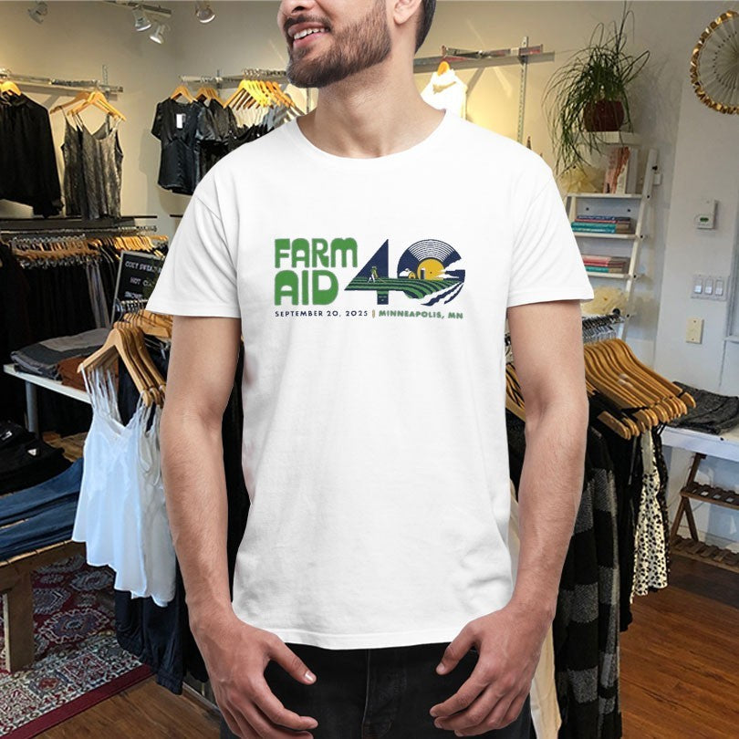 Official Farm Aid 40 Festival Logo Shirts Unisex , , , Long Sleeve Tee
