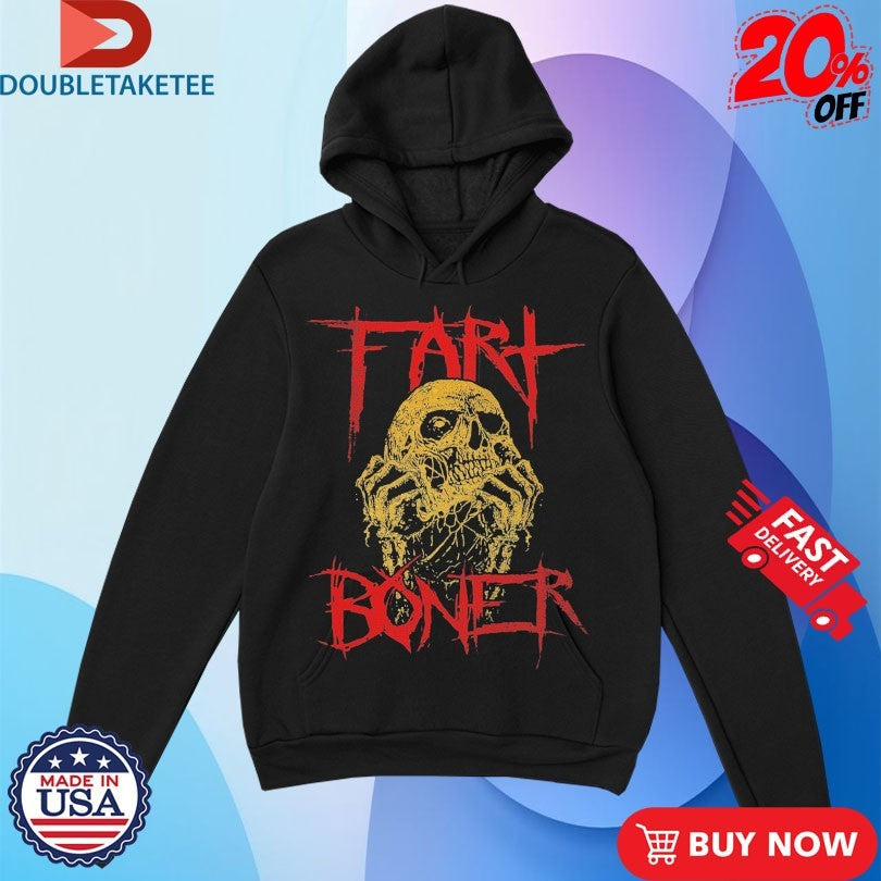Official Fart Boner Skull Shirts Unisex , , , Long Sleeve Tee