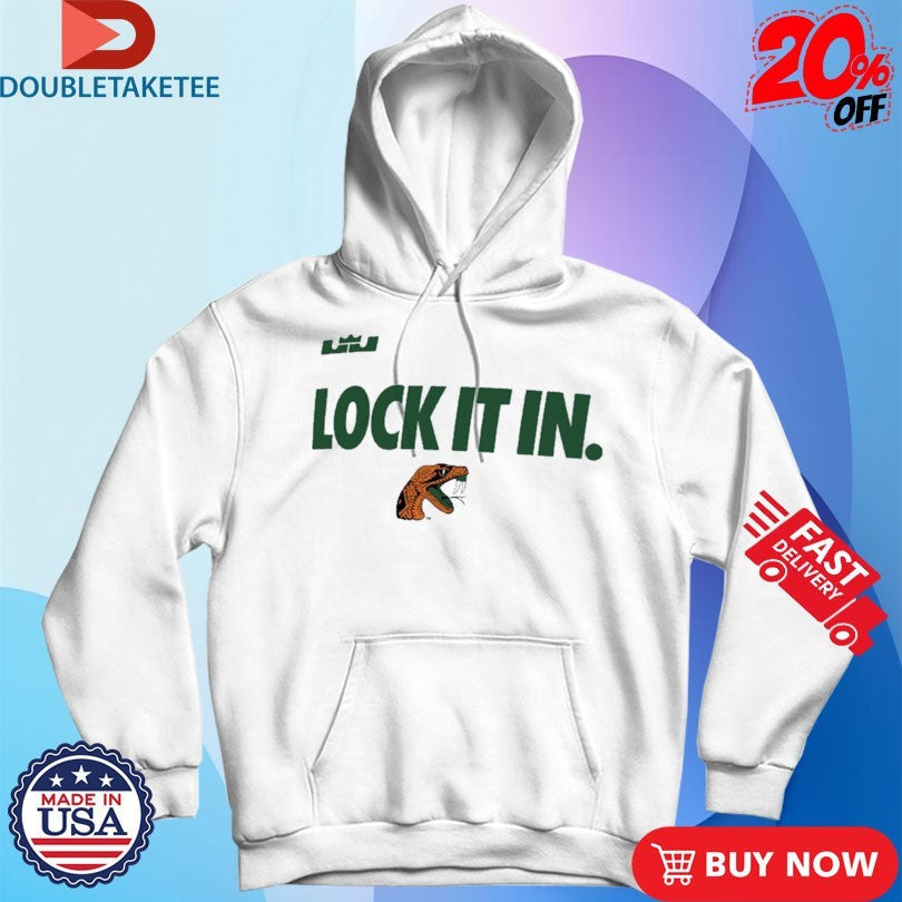 Official Florida A&amp;M Rattlers Lock It In Shirts Unisex , , , Long Sleeve Tee