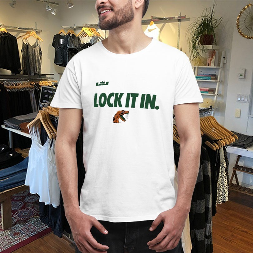 Official Florida A&amp;M Rattlers Lock It In Shirts Unisex , , , Long Sleeve Tee