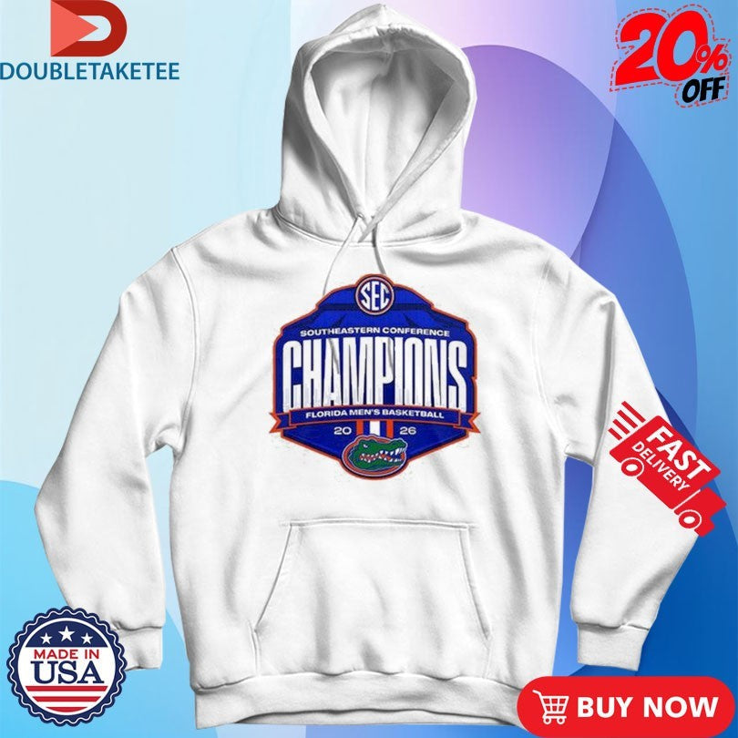 Official Florida Gators SEC 2026 Men’s Basketball Champions Shirts Unisex , , , Long Sleeve Tee