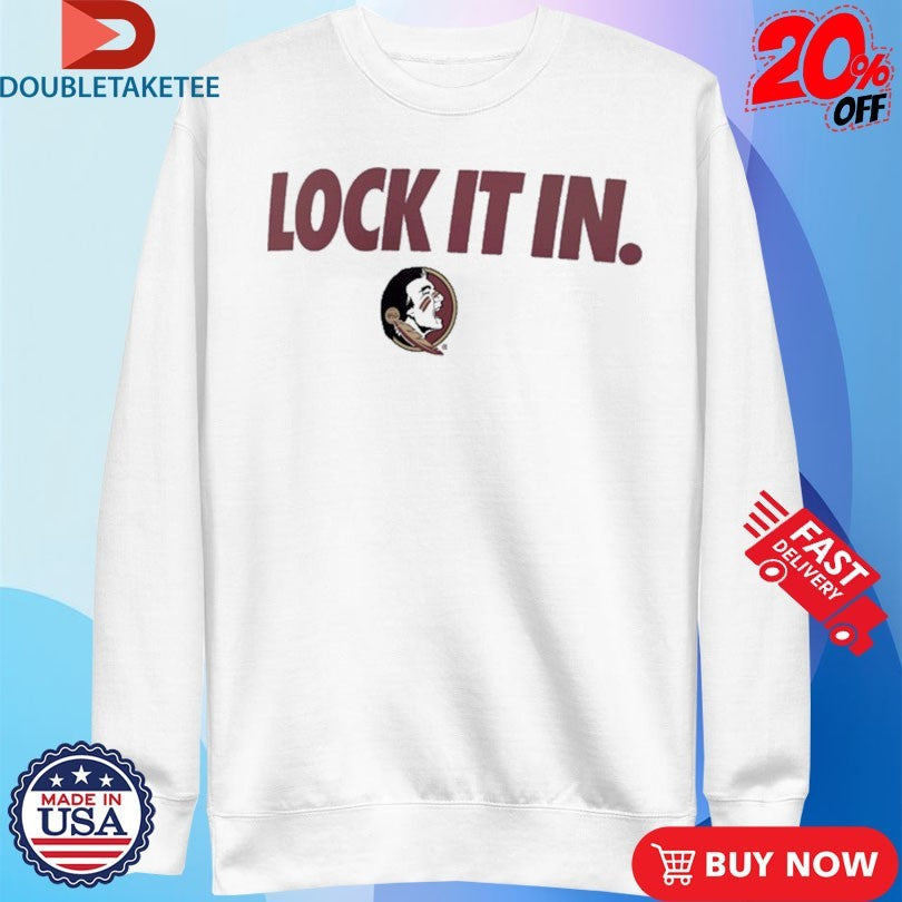 Official Florida State Seminoles Lock It In Shirts Unisex , , , Long Sleeve Tee