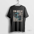 Official God So Loved World That He Gave His Only Begotten Son That