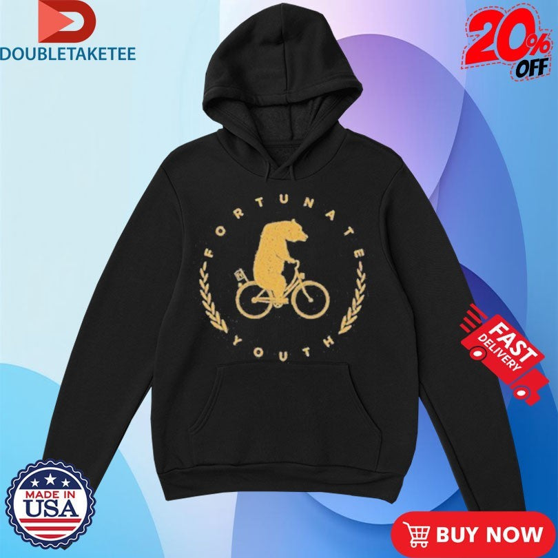 Official Fortunate Youth Bear Bike Shirts Unisex , , , Long Sleeve Tee