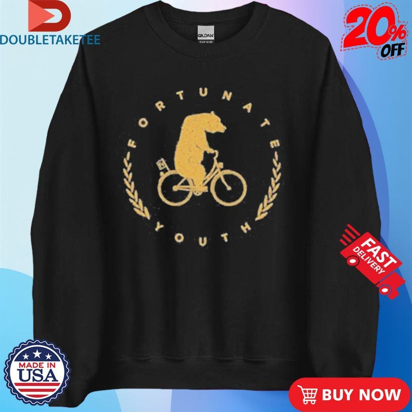 Official Fortunate Youth Bear Bike Shirts Unisex , , , Long Sleeve Tee