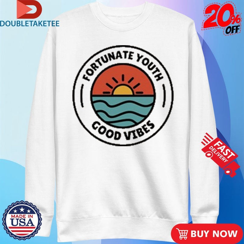 Official Fortunate Youth Good Vibes Circle Shirts Unisex , , , Long Sleeve Tee