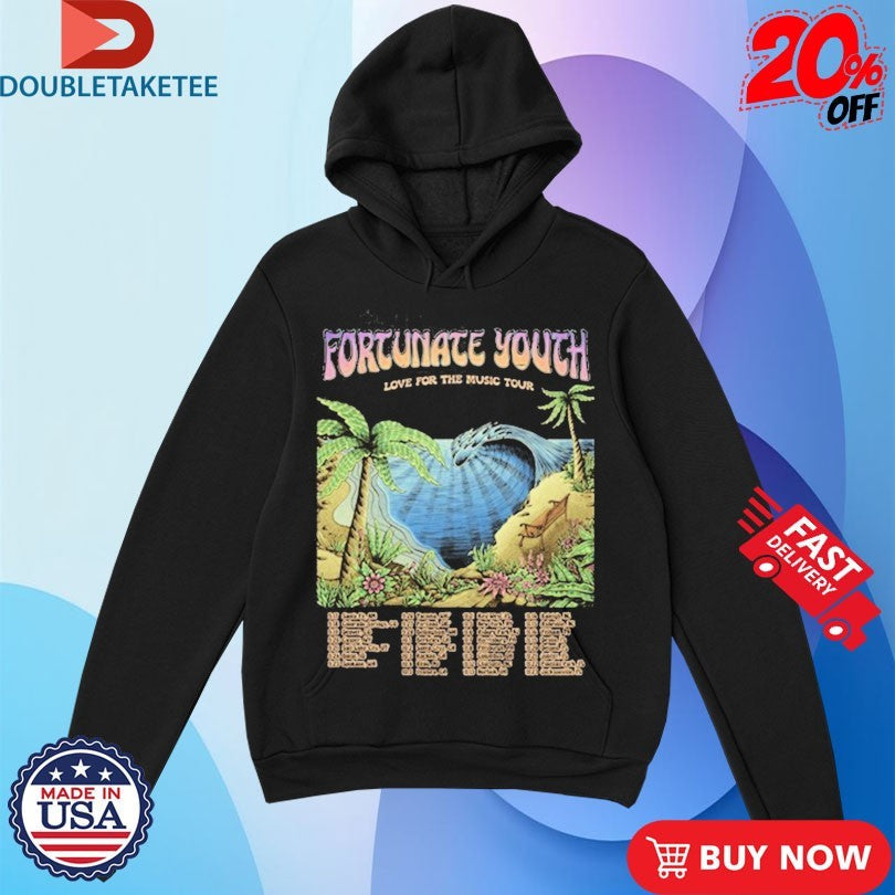 Official Fortunate Youth Love For The Music Tour 2025 Dates Shirts Unisex , , , Long Sleeve Tee