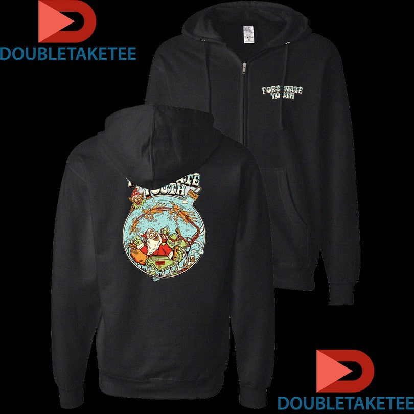 Official Fortunate Youth Santa Holiday Christmas Shirts Unisex , , , Long Sleeve Tee