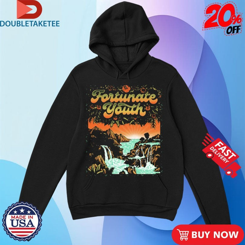 Official Fortunate Youth Waterfall Shirts Unisex , , , Long Sleeve Tee