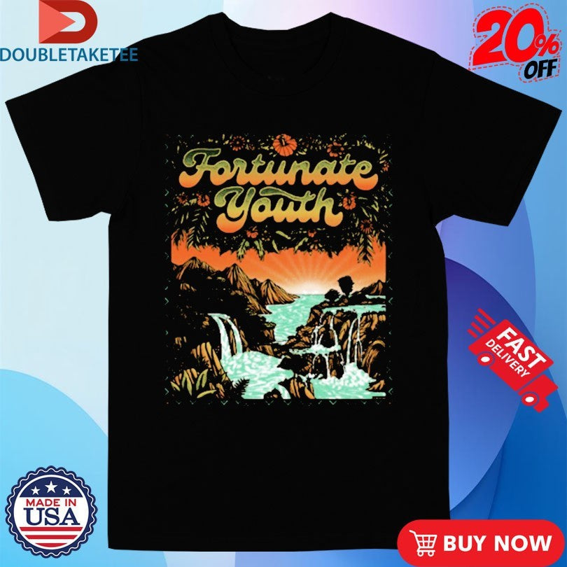 Official Fortunate Youth Waterfall Shirts Unisex , , , Long Sleeve Tee