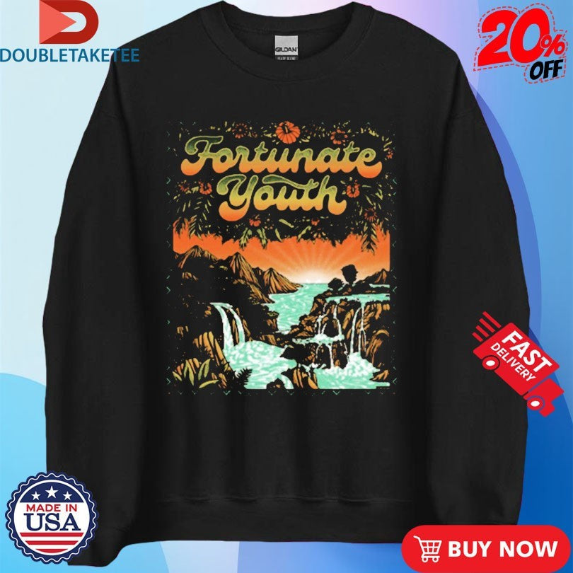 Official Fortunate Youth Waterfall Shirts Unisex , , , Long Sleeve Tee