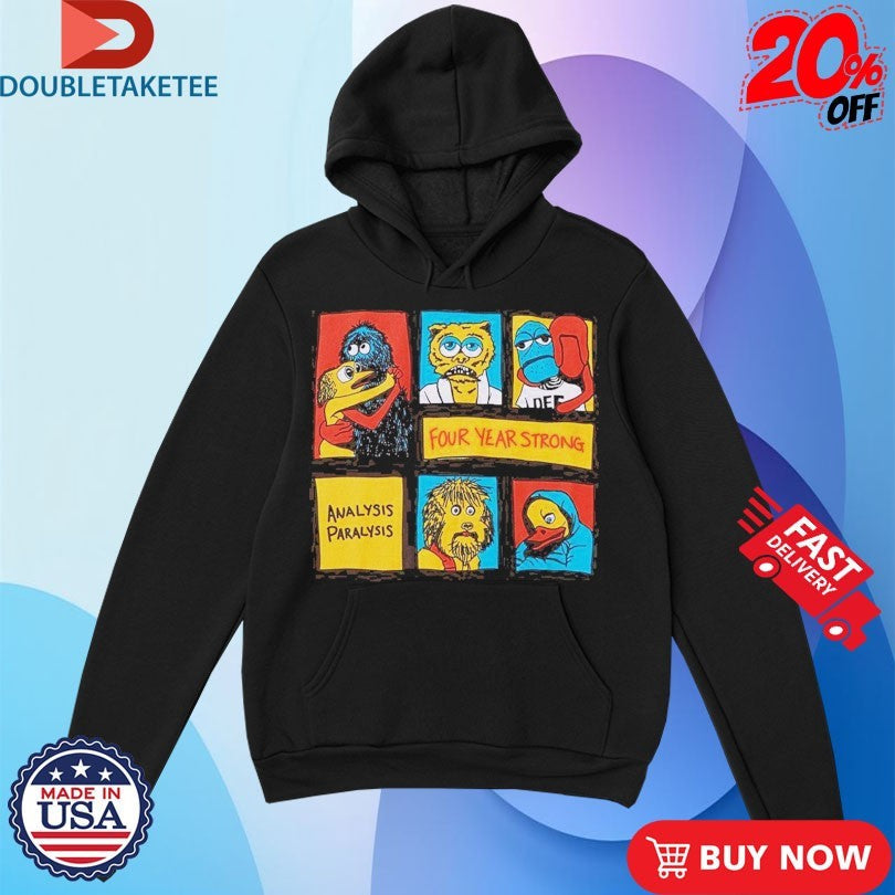Official Four Year Strong Analysis Paralysis Shirts Unisex , , , Long Sleeve Tee
