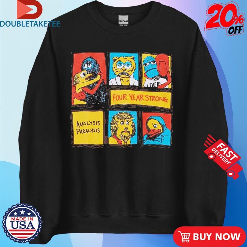 Official Four Year Strong Analysis Paralysis Shirts Unisex , , , Long Sleeve Tee