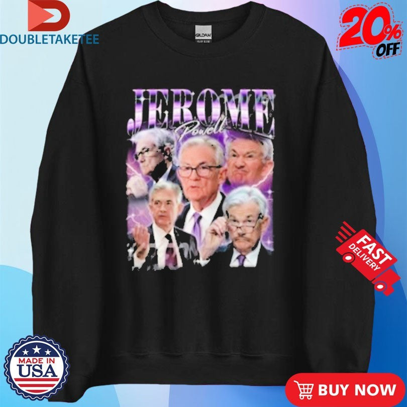 Official Free Jerome Powell Shirts Unisex , , , Long Sleeve Tee